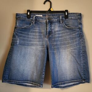 Kut From The Kloth Catherine Boyfriend Denim Bermuda Shorts